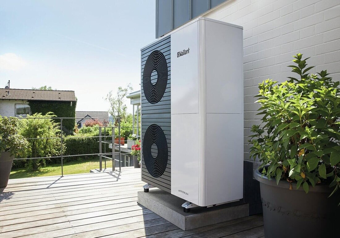 Example of a double-fan air source heat pump (Source: Green Square).